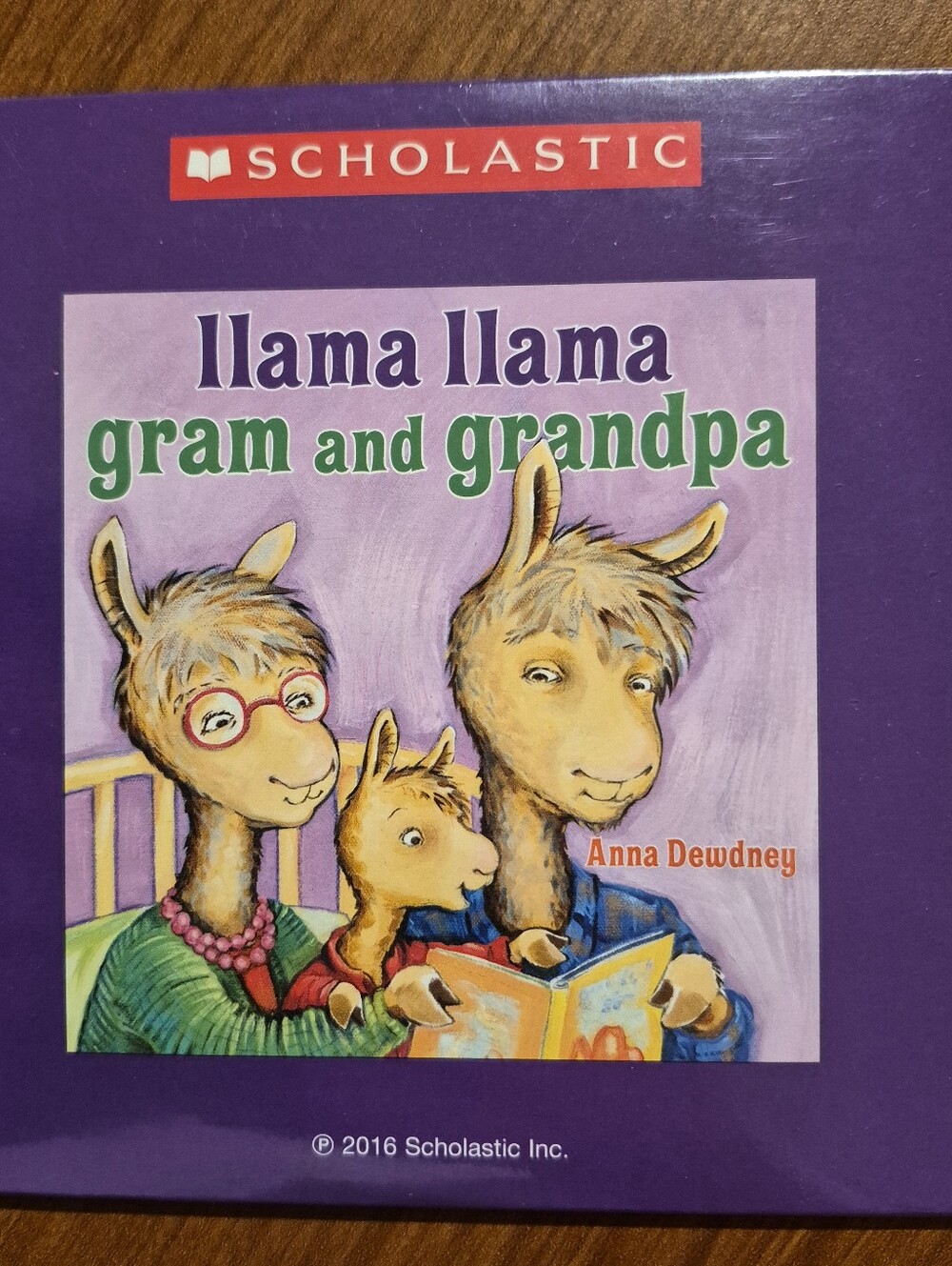 Audio CD 'llama llama gram and grandpa' 2016 Anna NEW Sealed Scholastic